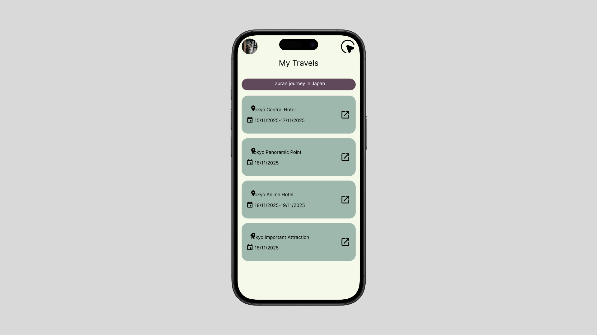 Lista documenti da dispositivo mobile
